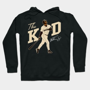 Ken Griffey Jr The Kid Basketball Legend Signature Vintage Retro 80s 90s Bootleg Rap Style Hoodie